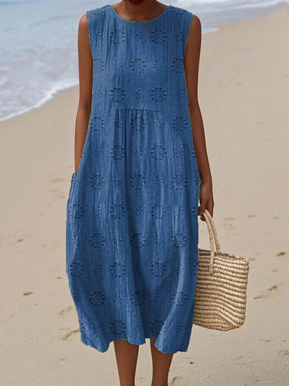 Women's Cotton Maxi Summer Dress | Elegant Design, Versatile Wear 1