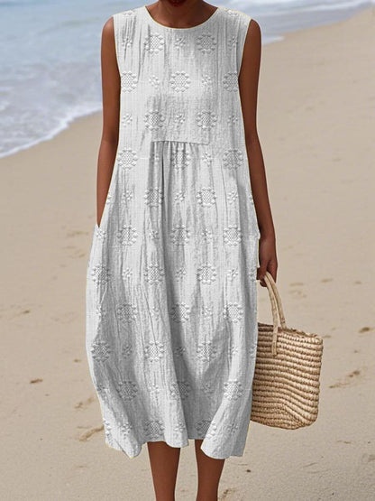 Women's Cotton Maxi Summer Dress | Elegant Design, Versatile Wear 3