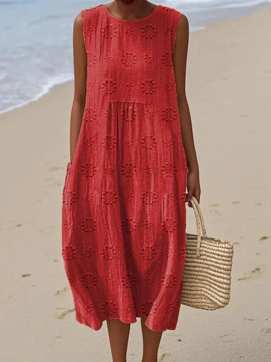 Women's Cotton Maxi Summer Dress | Elegant Design, Versatile Wear 4