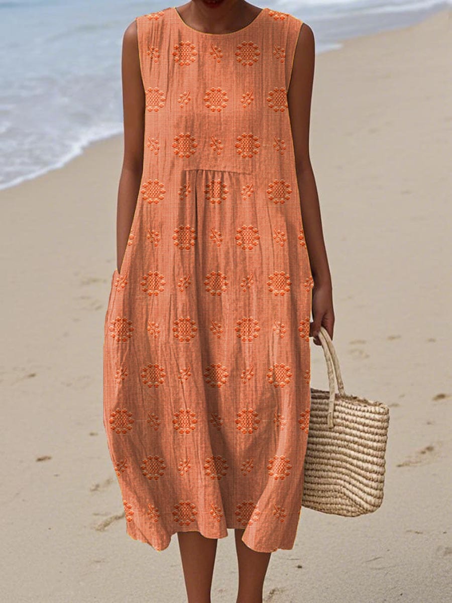 Women's Cotton Maxi Summer Dress | Elegant Design, Versatile Wear 5