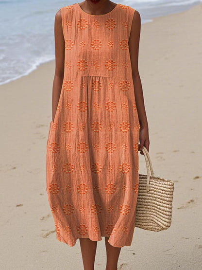 Women's Cotton Maxi Summer Dress | Elegant Design, Versatile Wear 5