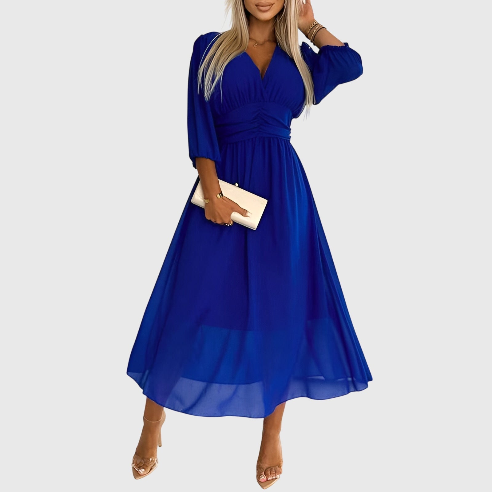 Women's Elegant Chiffon Dress | Lightweight and Versatile 0