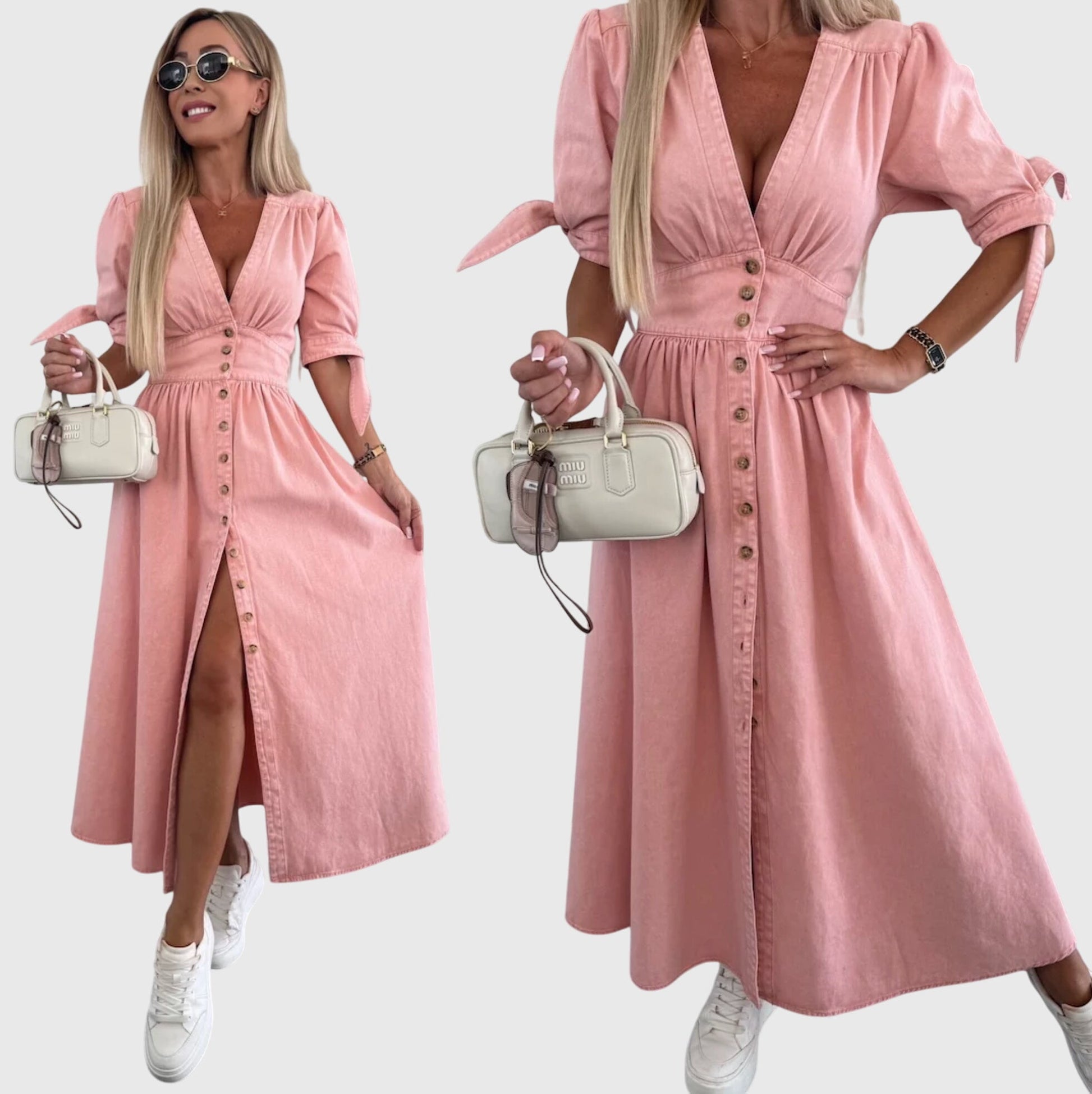 Women's Elegant Denim Dress | Comfortable Fit, Timeless Design 1