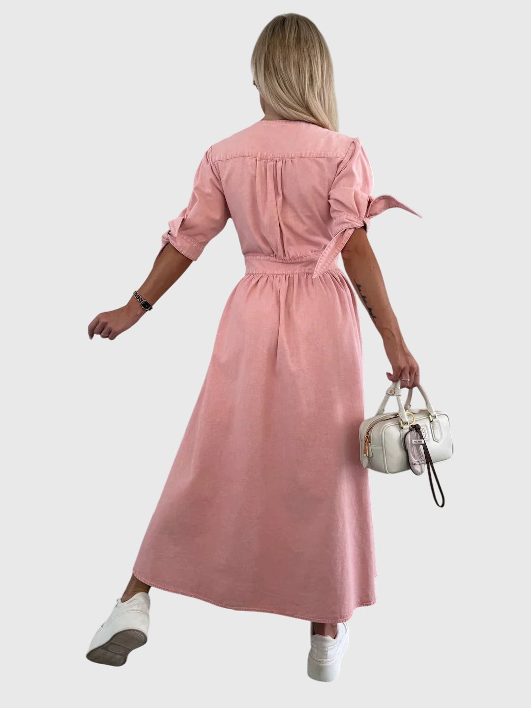 Women's Elegant Denim Dress | Comfortable Fit, Timeless Design 2