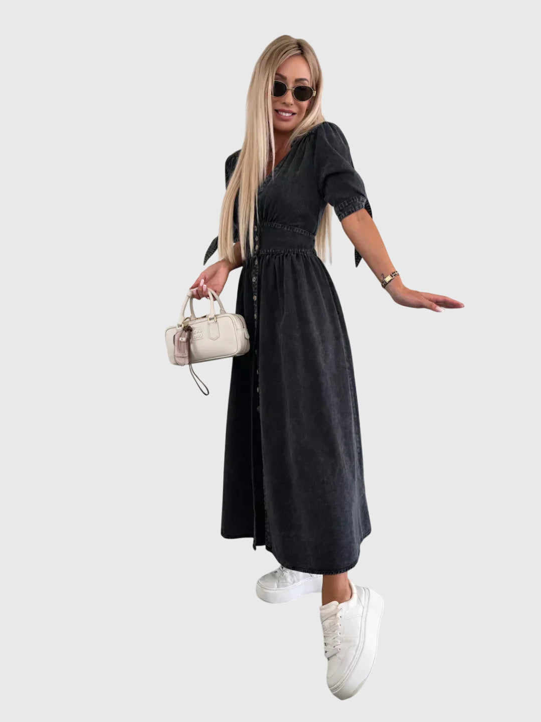 Women's Elegant Denim Dress | Comfortable Fit, Timeless Design 6