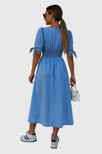 Women's Elegant Denim Dress | Flattering Fit, Versatile Style 1