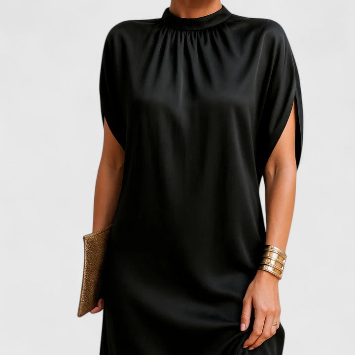 Women's Elegant Dress | Timeless V-Neck Design 1
