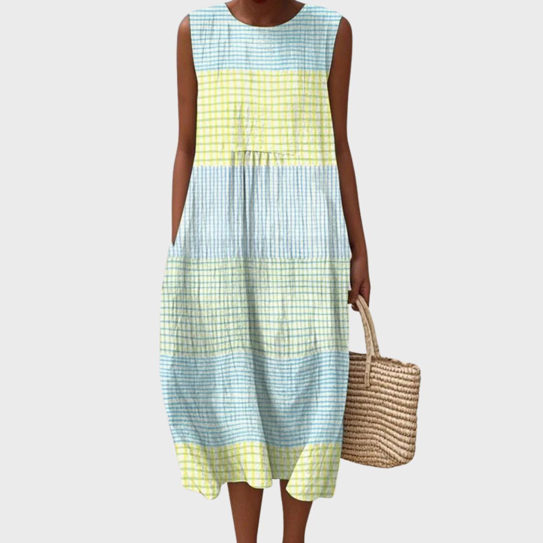 Women's Elegant Knee-Length Dress | Soft Breathable Fabric, Relaxed Fit 0