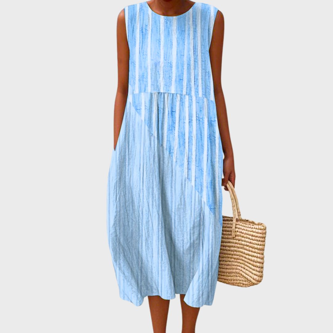 Women's Elegant Knee-Length Dress | Soft Breathable Fabric, Relaxed Fit 3