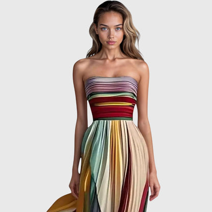 Women's Elegant Long Dress | Premium Fabric, Handmade Design 1