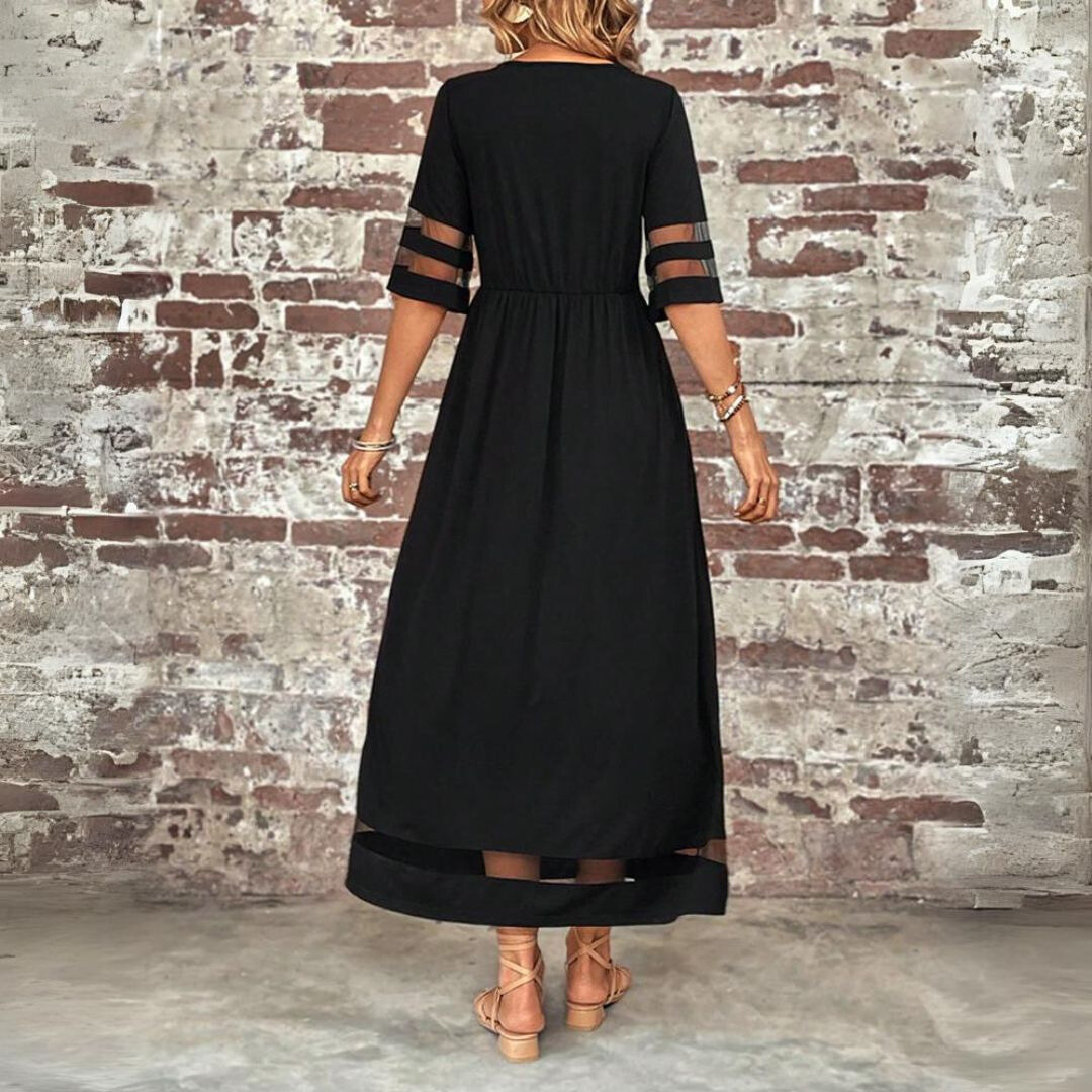 Women's Elegant Maxi Dress | Cotton Blend, Flattering Empire Waist 7
