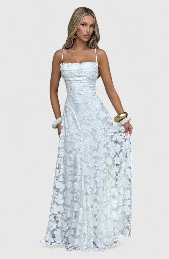 Women's Elegant Maxi Dress | Flowy Design with Cowl Neckline 2