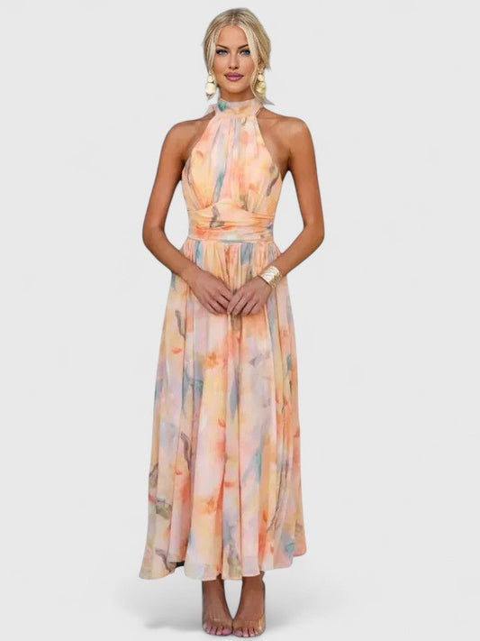 Women's Elegant Midi Dress | Airy Fabric, Versatile Style 0