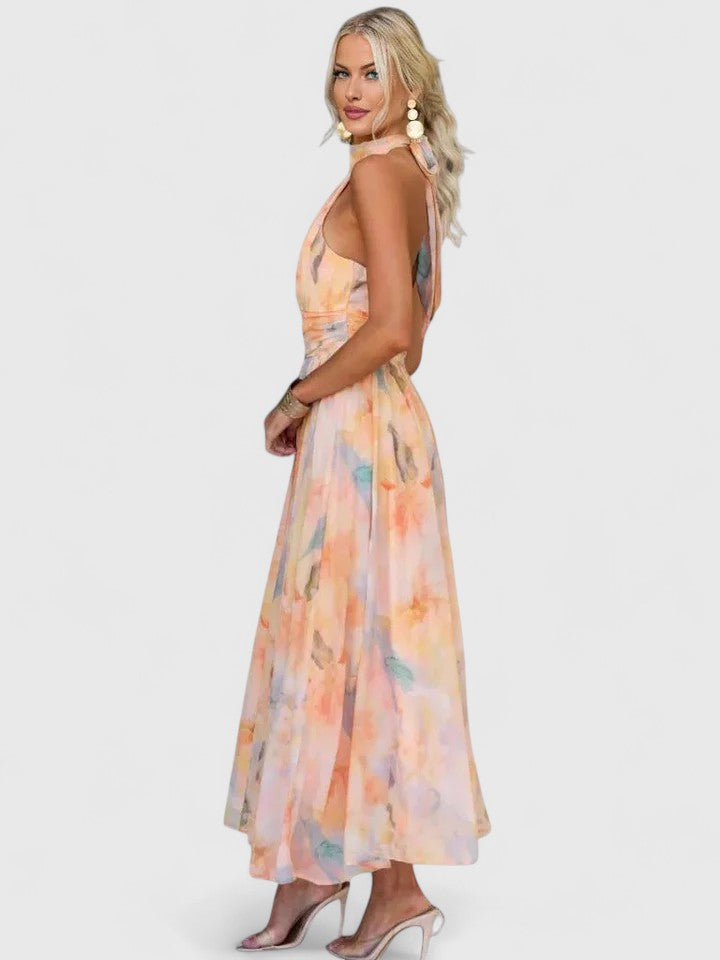 Women's Elegant Midi Dress | Airy Fabric, Versatile Style 2