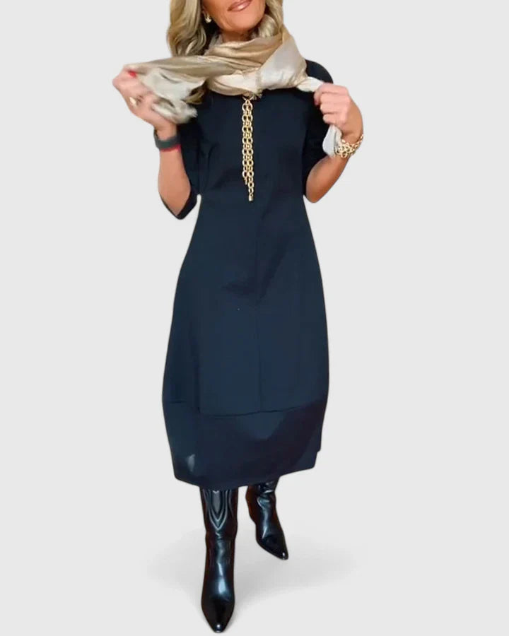Women's Elegant Midi Dress | Flattering Fit, Versatile for Formal or Casual Events 5