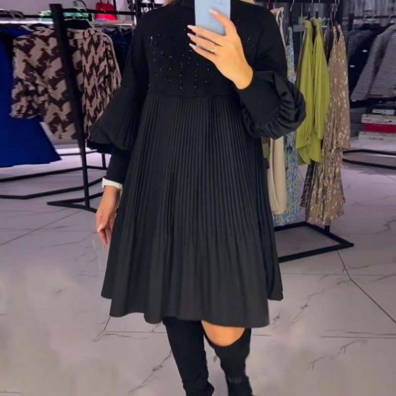 Women's Elegant Midi Dress | Sophisticated Comfort 1