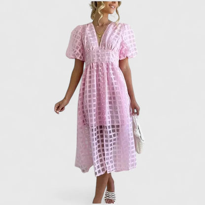 Women's Elegant Midi Dress | Sophisticated Design for Formal & Cocktail Events 7