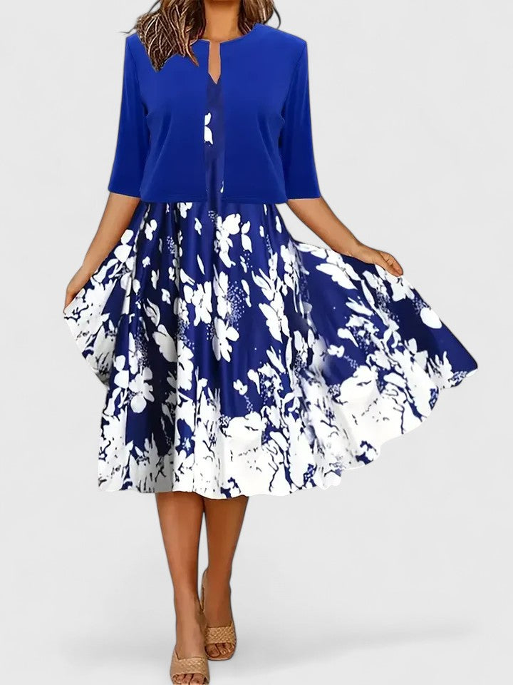 Women's Elegant Midi Dress | Timeless Design 0