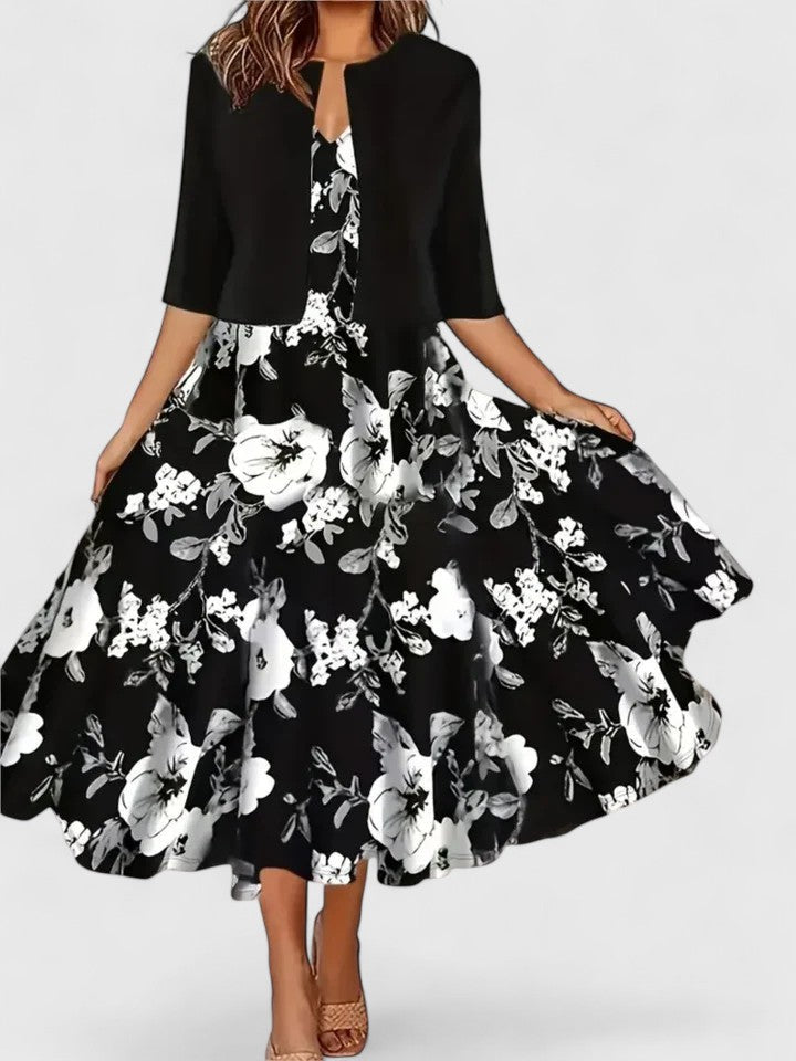 Women's Elegant Midi Dress | Timeless Design 2
