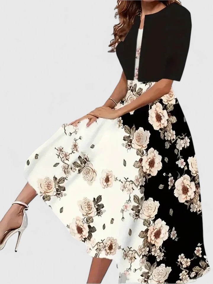 Women's Elegant Midi Dress | Timeless Design 4