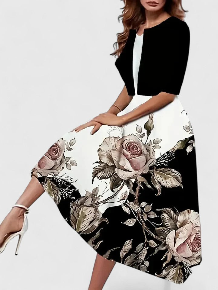 Women's Elegant Midi Dress | Timeless Design 8