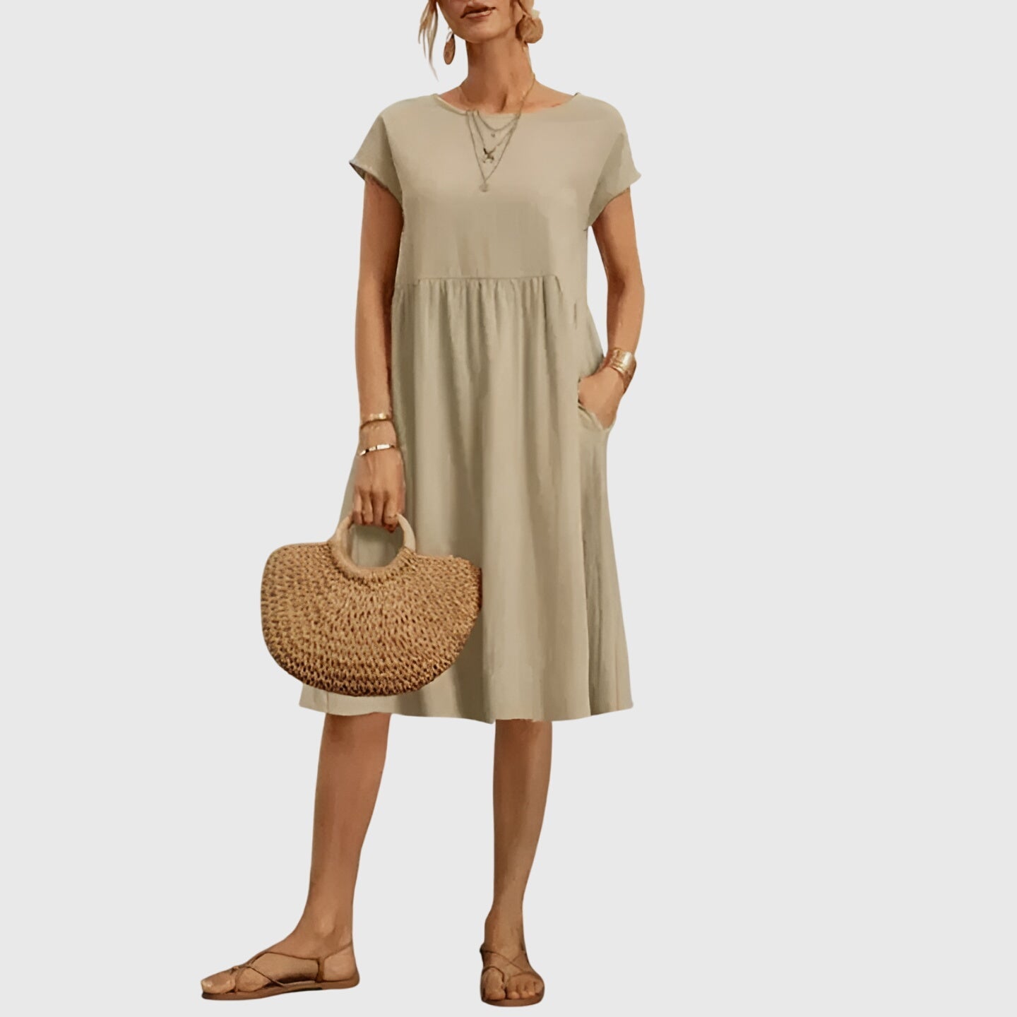 Women's Elegant Spring Dress | Flattering Fit, Versatile Style 1