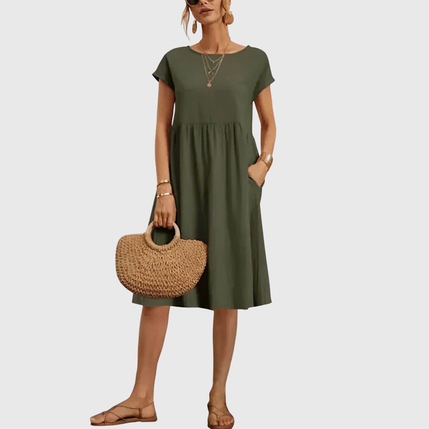 Women's Elegant Spring Dress | Flattering Fit, Versatile Style 11