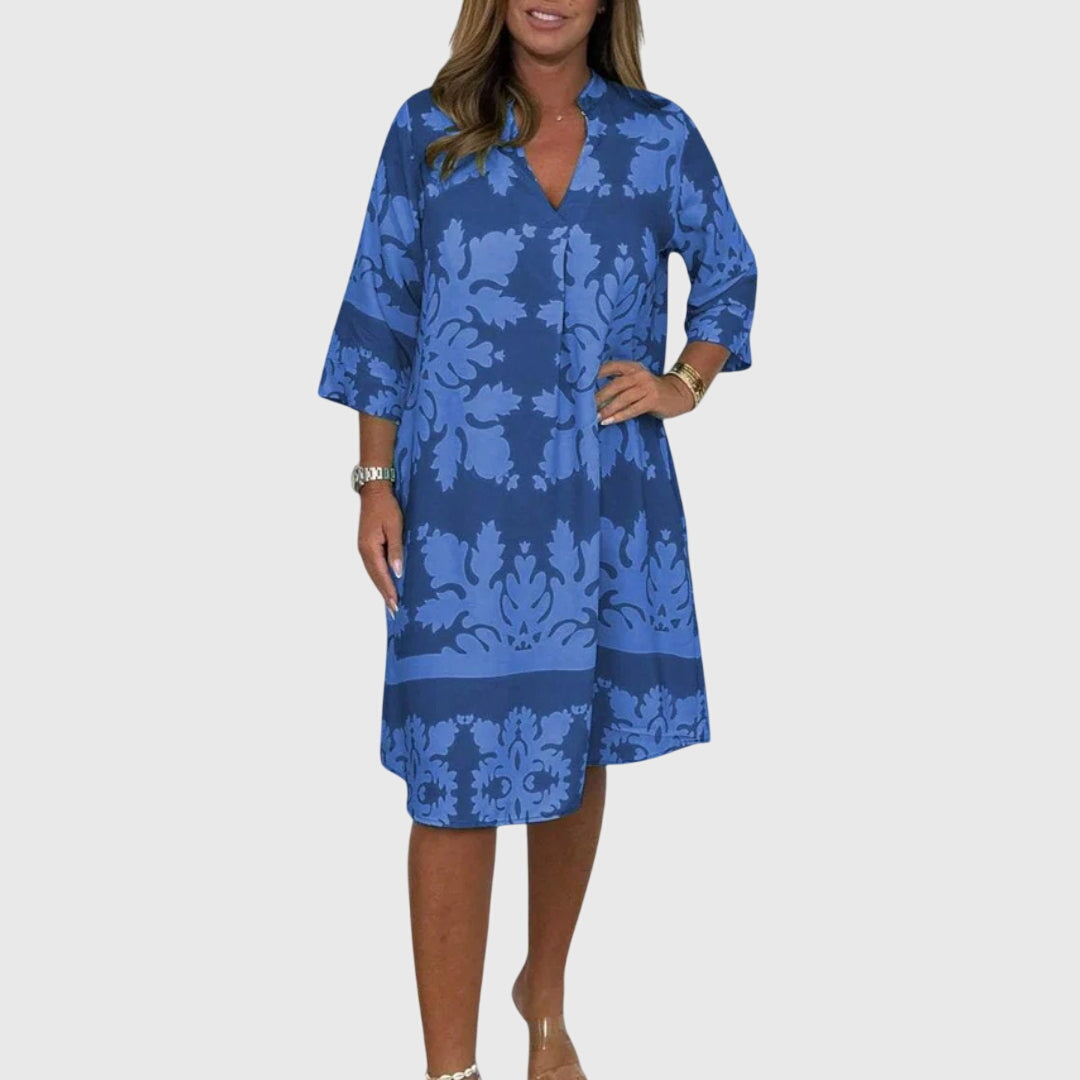 Women's Elegant Spring Dress | Flattering V-Neck, Versatile Style 2