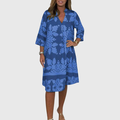 Women's Elegant Spring Dress | Flattering V-Neck, Versatile Style 2