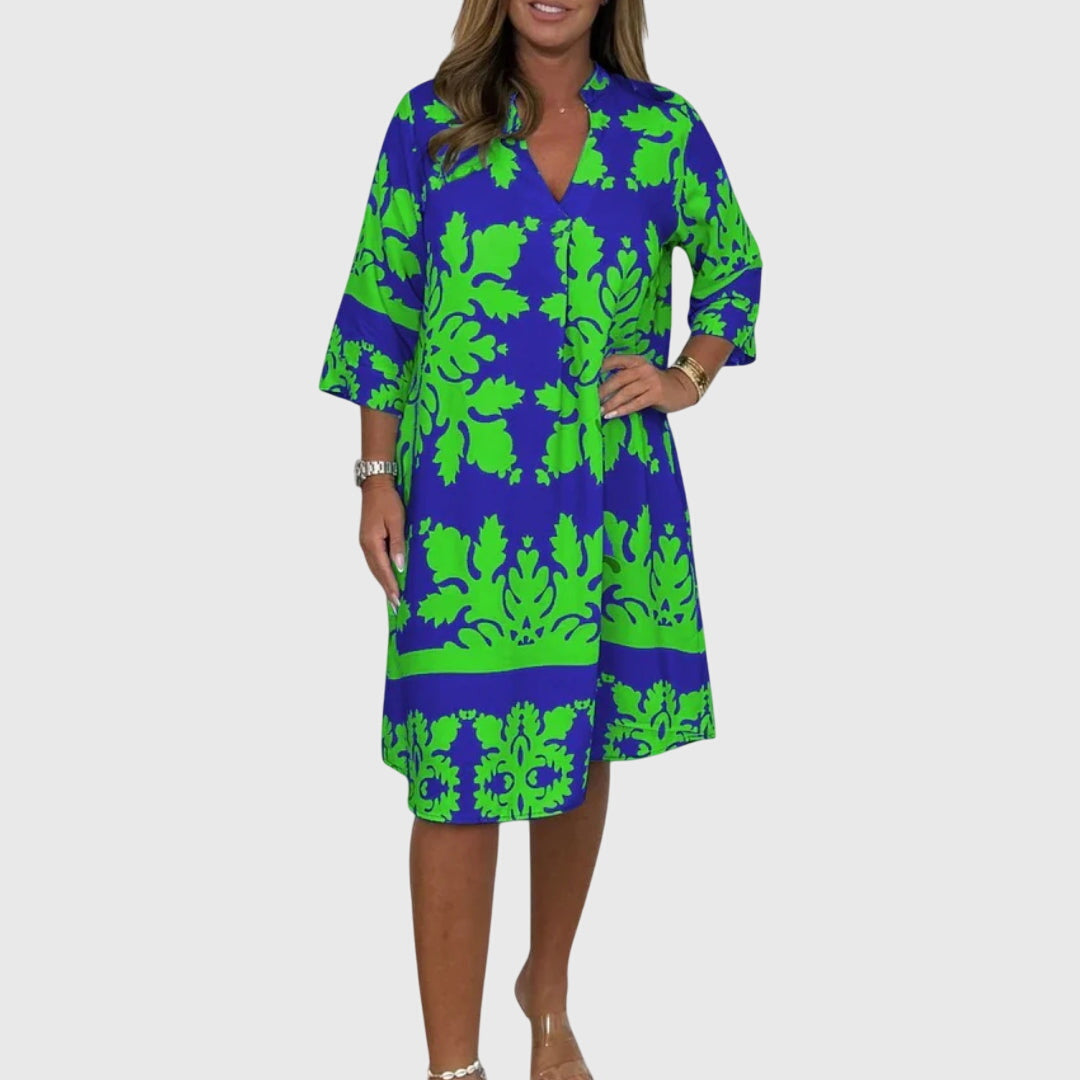 Women's Elegant Spring Dress | Flattering V-Neck, Versatile Style 5