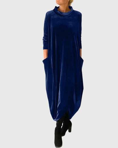 Women's Elegant Velvet Dress | Timeless Sophistication 3