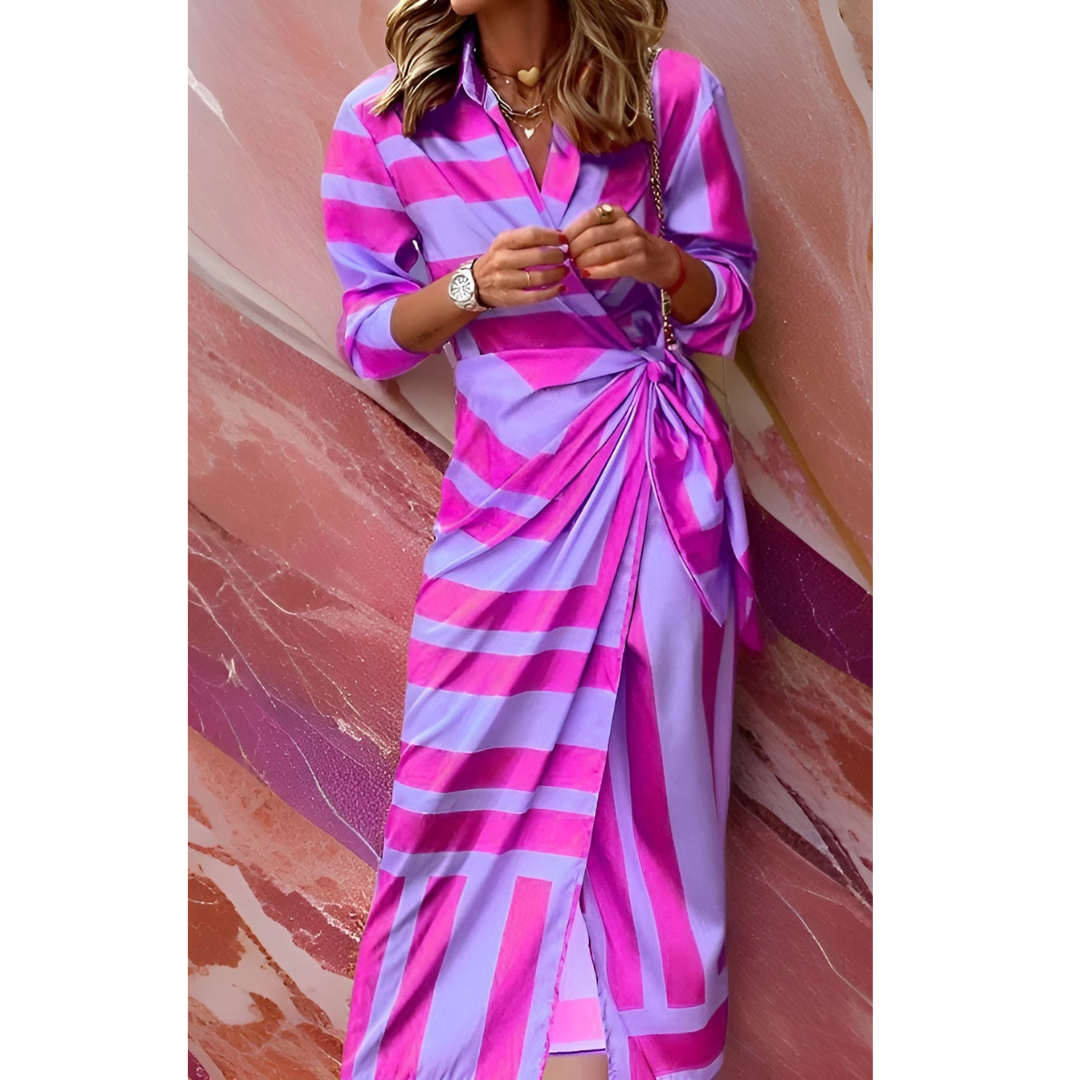 Women's Elegant Wrap Maxi Dress | Soft High-Quality Fabric, Versatile for Summer and Formal Events 4
