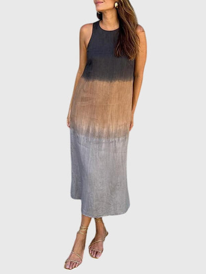Women's Flattering Maxi Dress | Soft Gradient, Versatile Summer Style 1