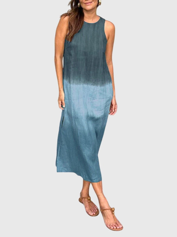 Women's Flattering Maxi Dress | Soft Gradient, Versatile Summer Style 4