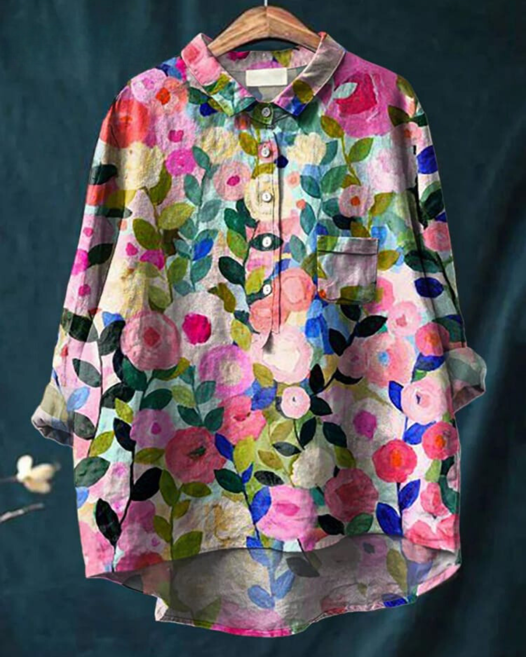 Women's Floral Blouse | Lightweight & Breathable Summer Top 0