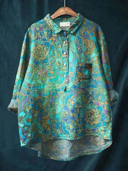 Women's Floral Blouse | Lightweight & Breathable Summer Top 10