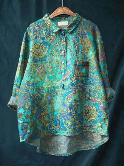 Women's Floral Blouse | Lightweight & Breathable Summer Top 10