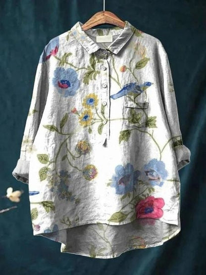 Women's Floral Blouse | Lightweight & Breathable Summer Top 11