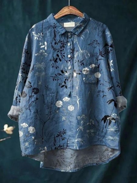 Women's Floral Blouse | Lightweight & Breathable Summer Top 12