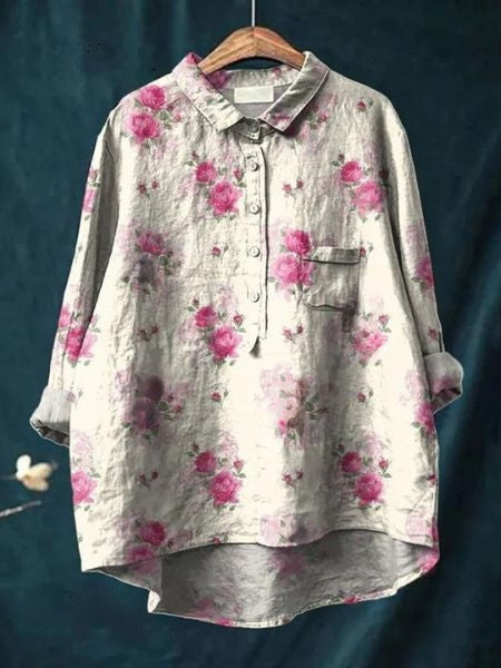 Women's Floral Blouse | Lightweight & Breathable Summer Top 13