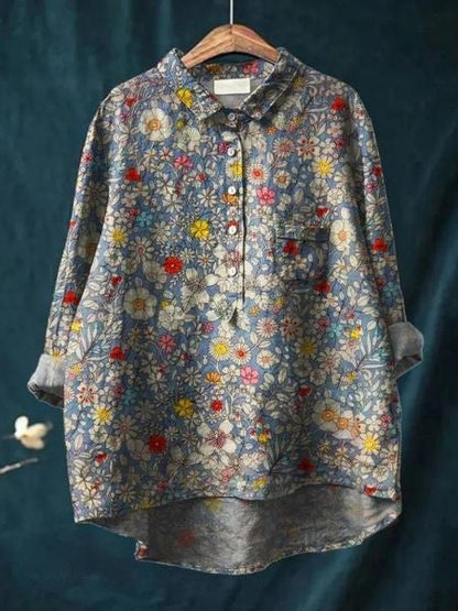 Women's Floral Blouse | Lightweight & Breathable Summer Top 3