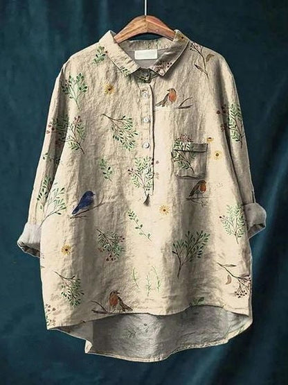 Women's Floral Blouse | Lightweight & Breathable Summer Top 4