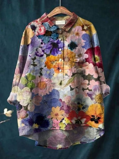 Women's Floral Blouse | Lightweight & Breathable Summer Top 8