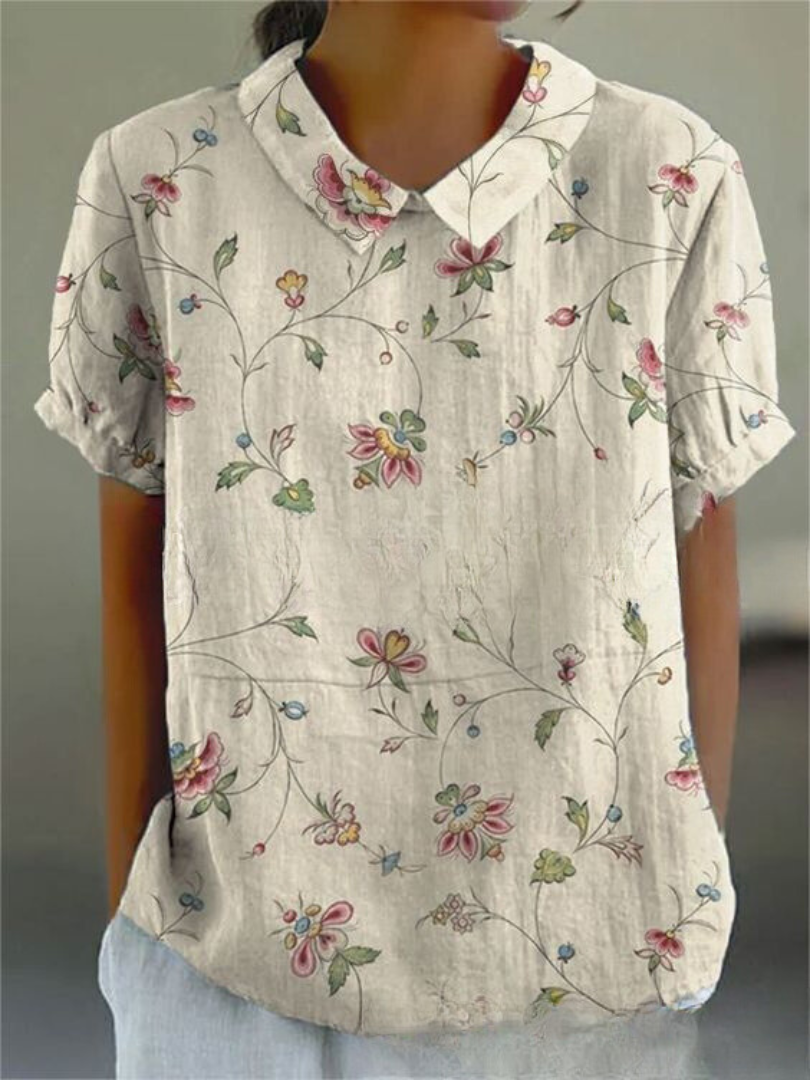 Women's Floral Blouse | Lightweight and Breathable Fabric, Casual Style 2