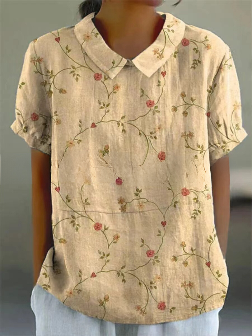 Women's Floral Blouse | Lightweight and Breathable Fabric, Casual Style 5