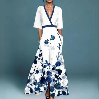 Women's Floral Maxi Dress | Lightweight, Elegant Summer Style 1