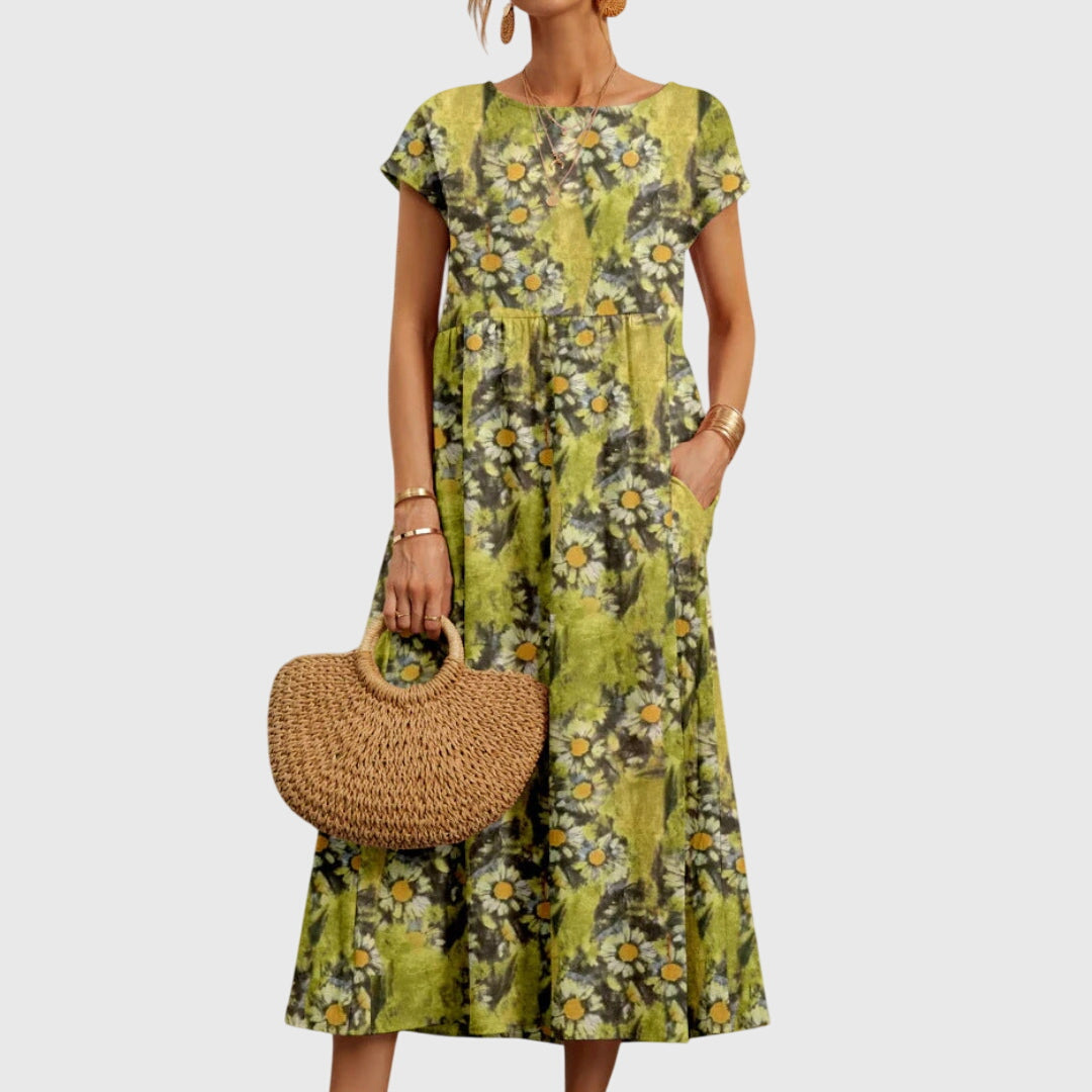 Women's Floral Maxi Dress | Soft Fabric, Elegant Design 2