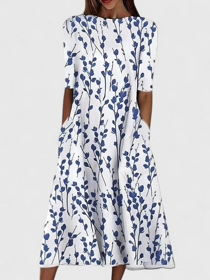 Women's Floral Midi Dress | Comfortable Fit, Summer Essential 0