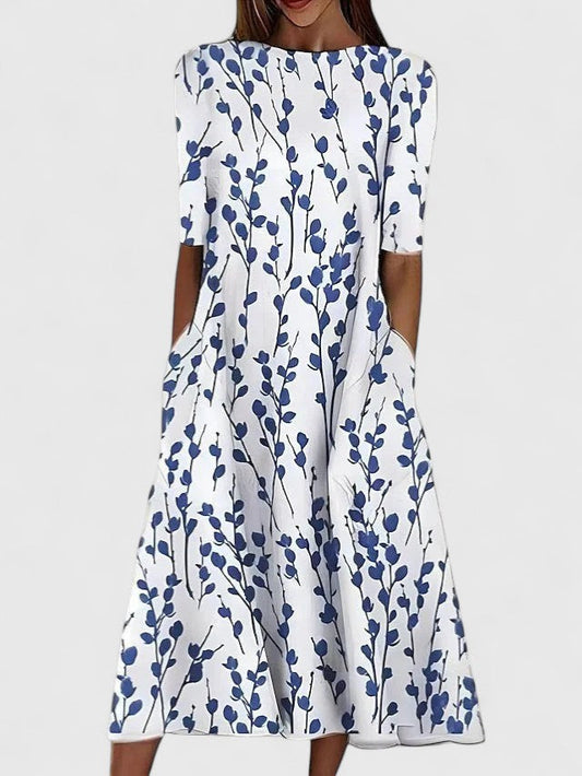 Women's Floral Midi Dress | Comfortable Fit, Summer Essential 0