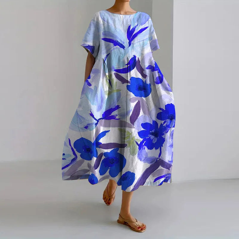 Women's Floral Summer Dress | Lightweight Fabric, Versatile Style 1
